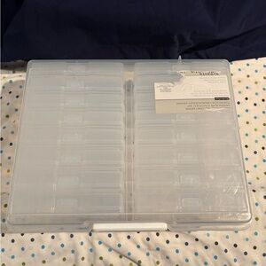 Recollections Clear Photo Storage Box